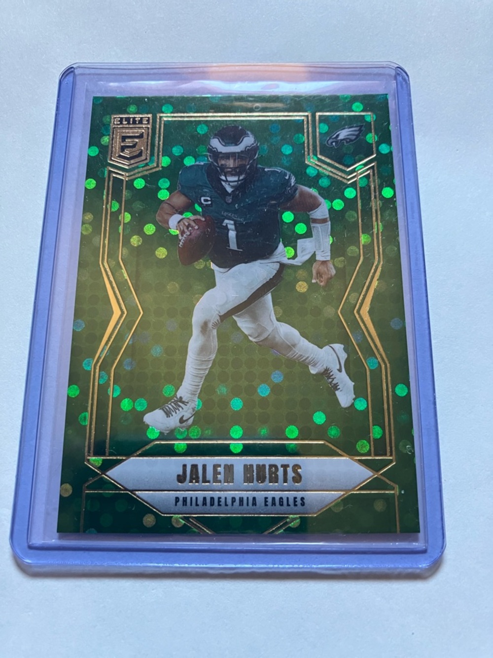 2025 Donruss Elite Jalen Hurts Philadelphia Eagles Elite Rare Football Card NM+